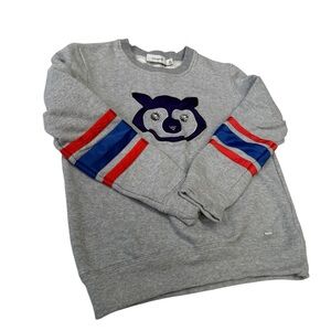 Coach Women’s Embellished Raccoon Sweatshirt | Size Small